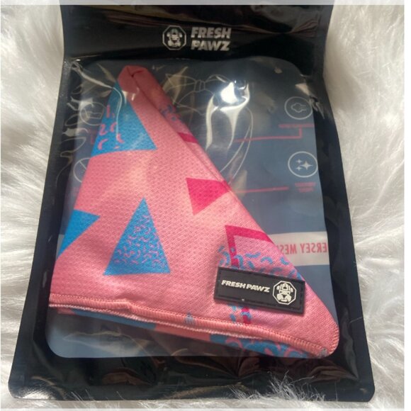 Fresh Pawz Jersey Mesh Cooling‎ Bandana For Pets x3 - Picture 4 of 5